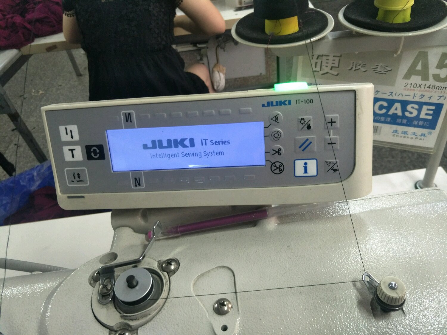 重機JUKI，IT-100怎么解鎖調(diào)速？ 